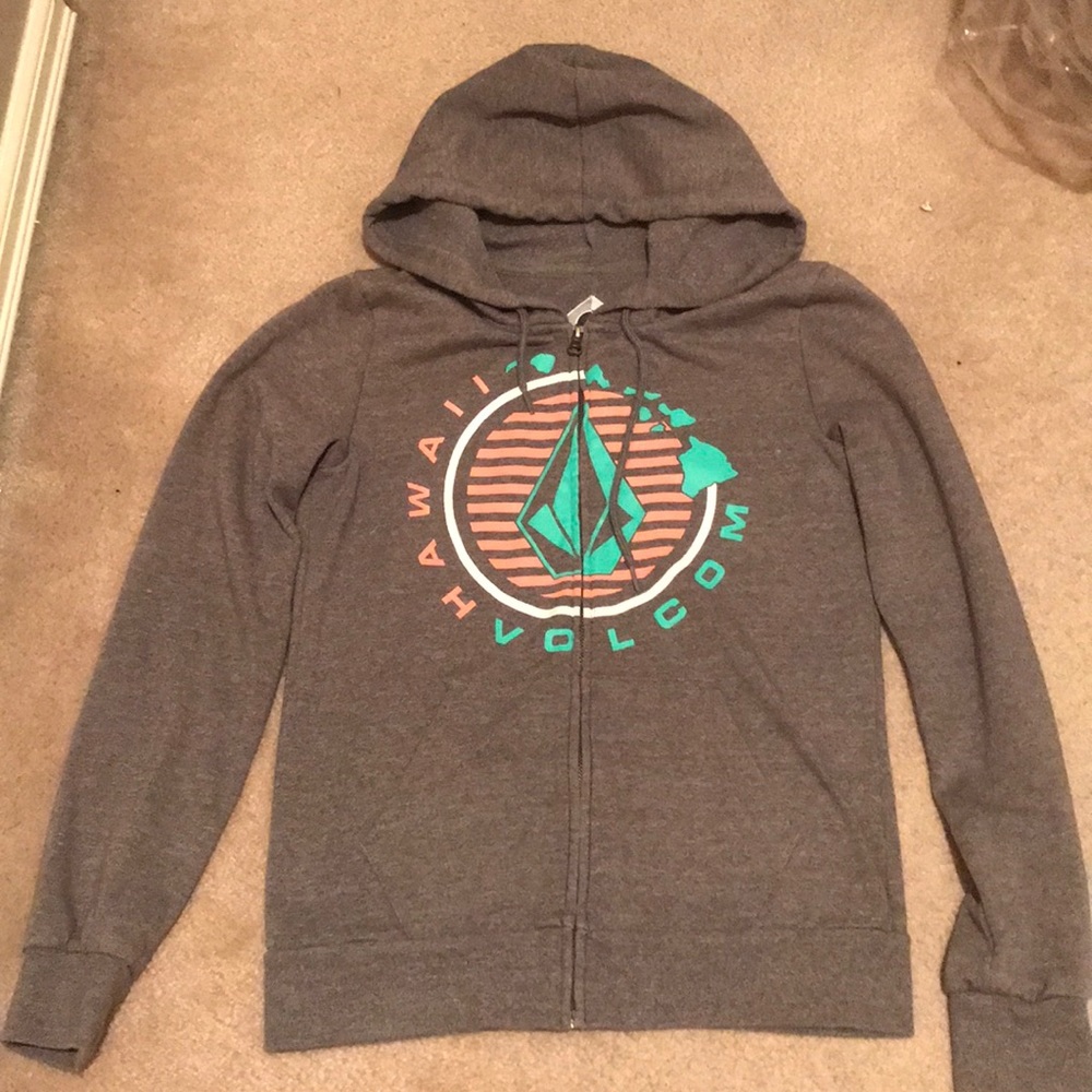 Volcom Hawaii zip up sweatshirt